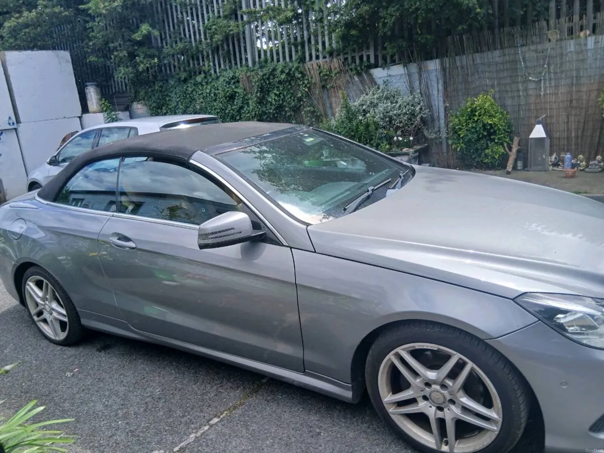 Convertible E-class Mercedes diesel north of Irela - Image 3