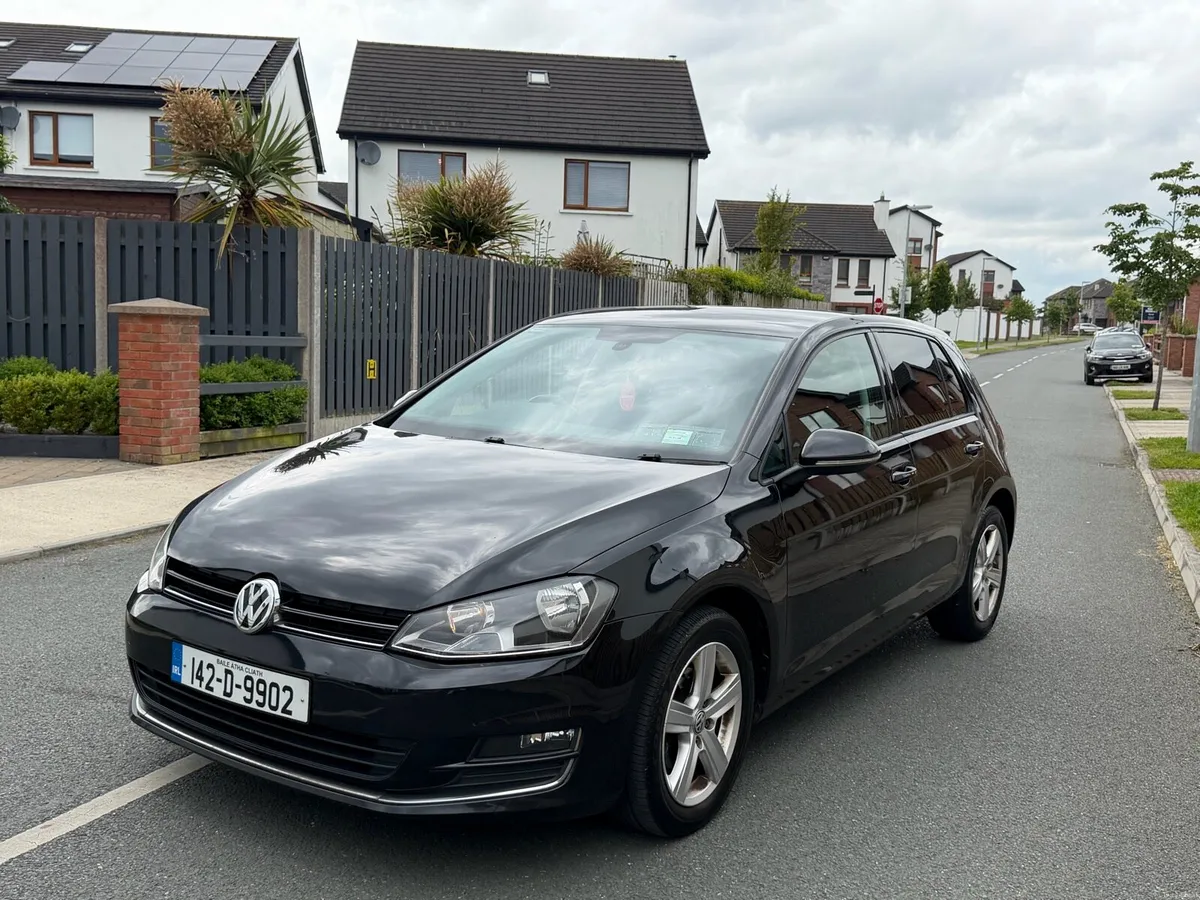 142 vw golf mk7 1.6 diesel highline new nct - Image 4