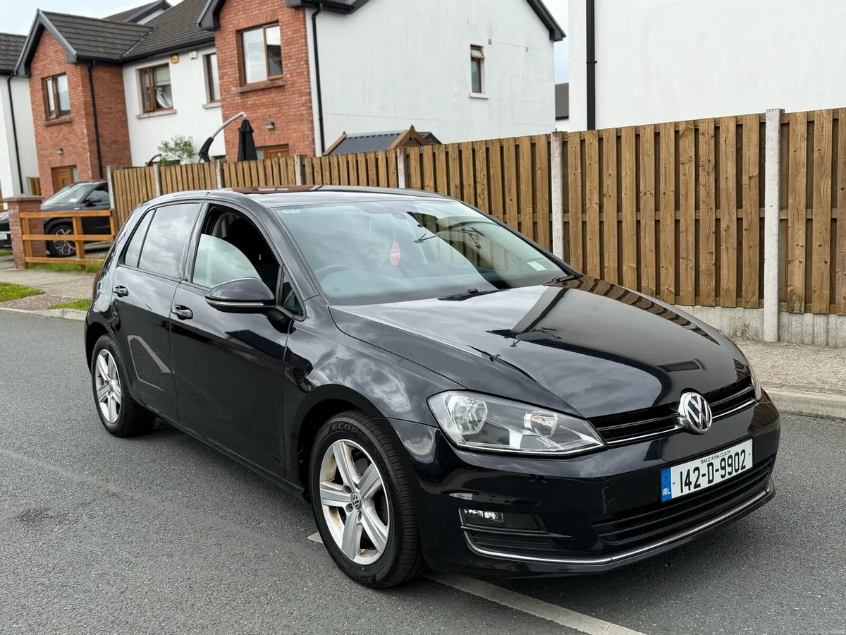 142 vw golf mk7 1.6 diesel highline new nct - Image 1