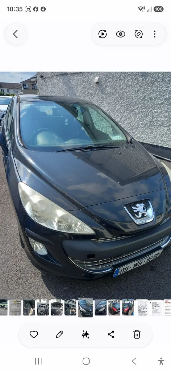 PEUGEOT 308 FOR PARTS ONLY - Image 1