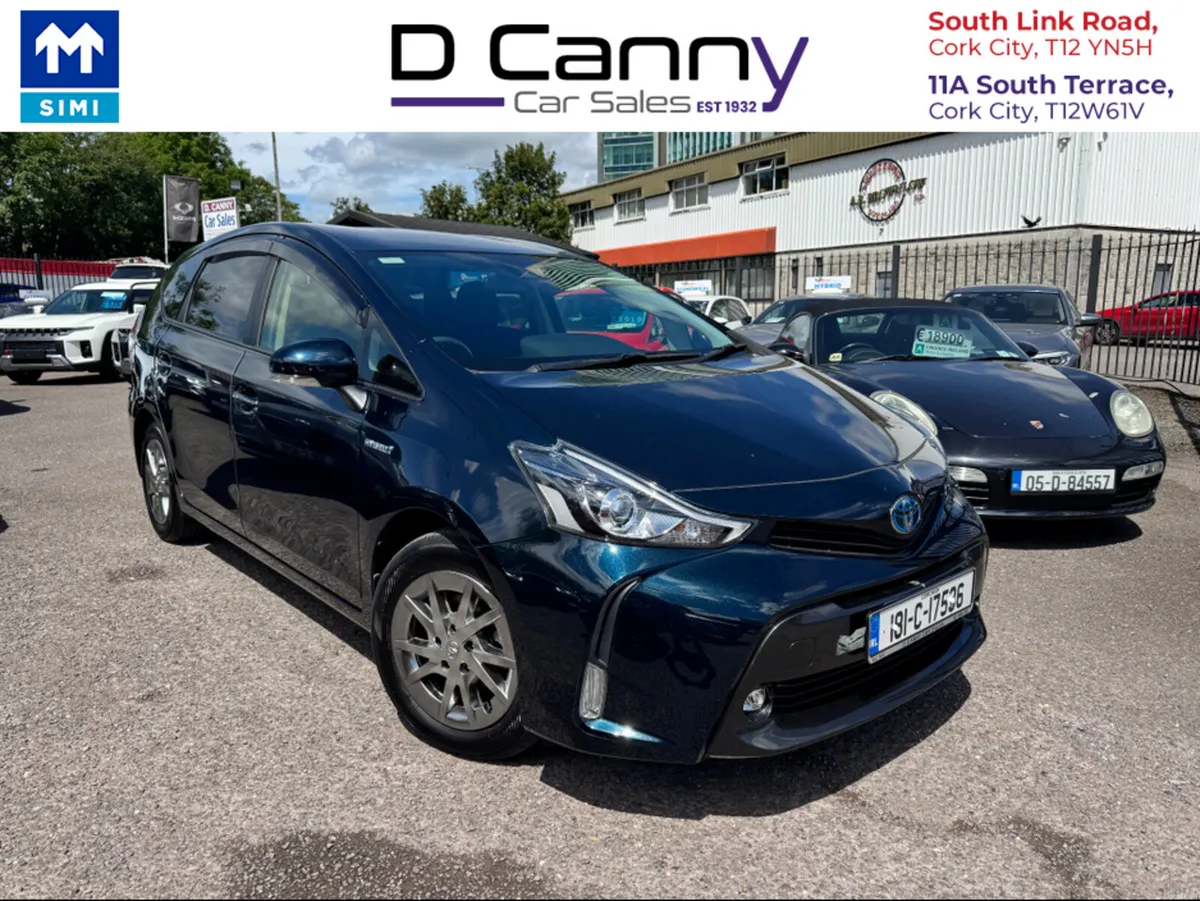 Toyota Prius 7 seater Petrol Hybrid Automatic - Image 1