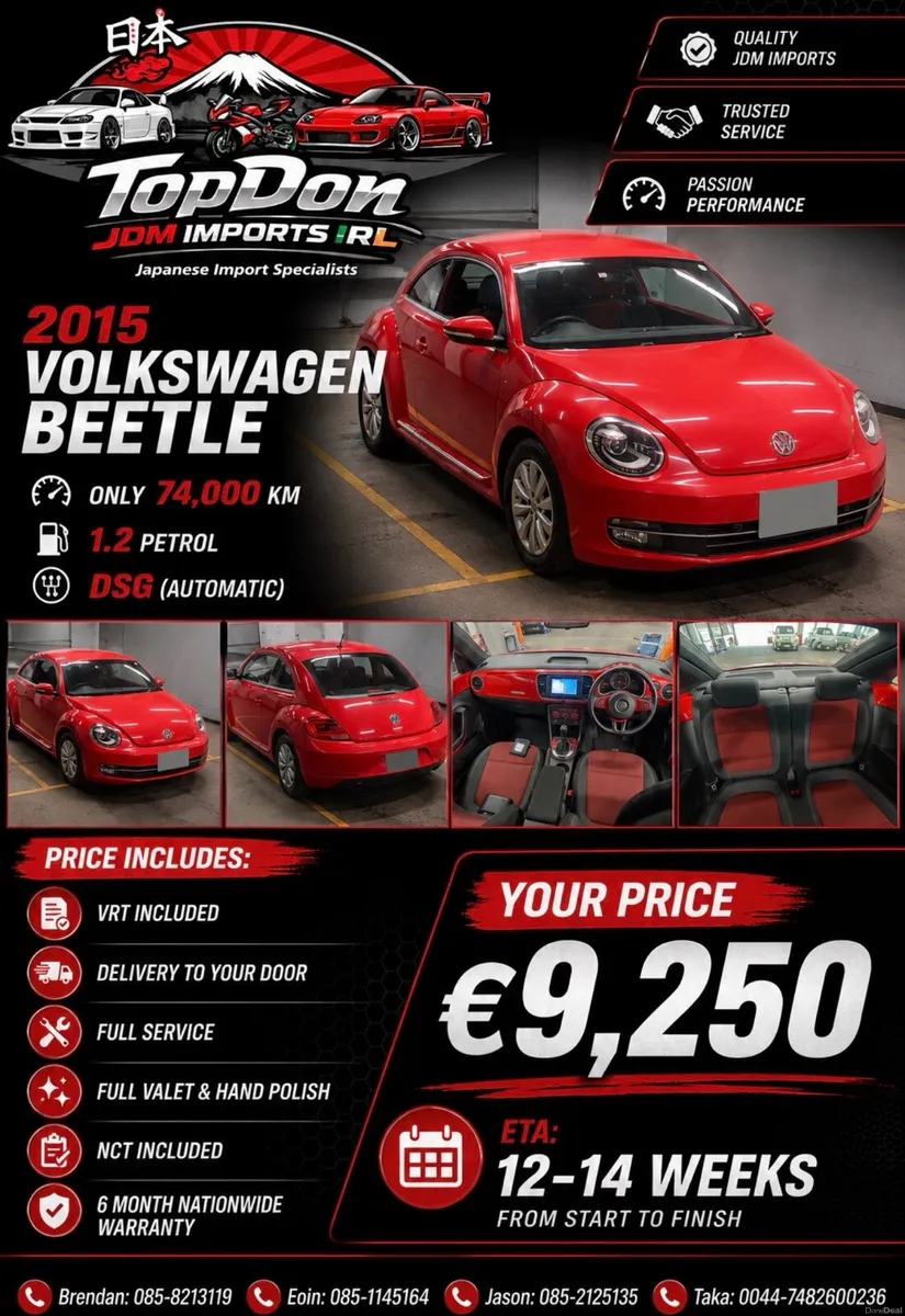 ⭐️ 2015 Volkswagen Beetle Both En Route ⭐️ - Image 1