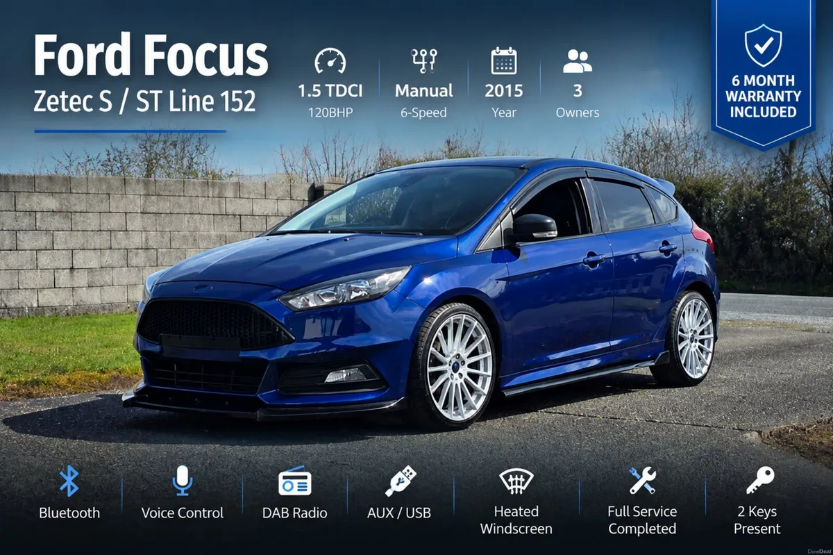 Ford Focus Zetec S /St Line 152 - Image 1