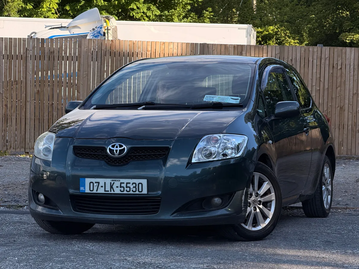 Toyota Auris 2007 1.4 Petrol Manual NCT 10.26 - Image 2