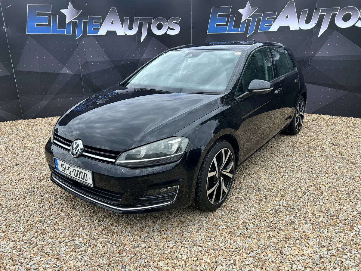 2015 Volkswagen Golf Highline Black - Image 1
