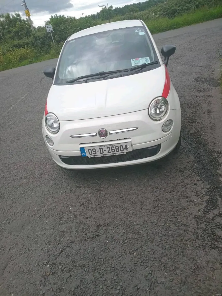 Fiat 500 2009 NCT 01/27 - Image 1