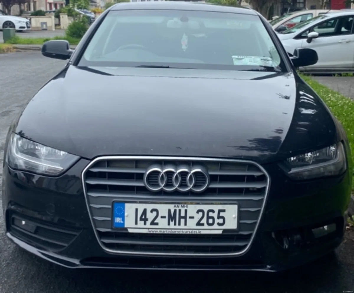 Audi A4 2014 Black 6 Speed - Image 1
