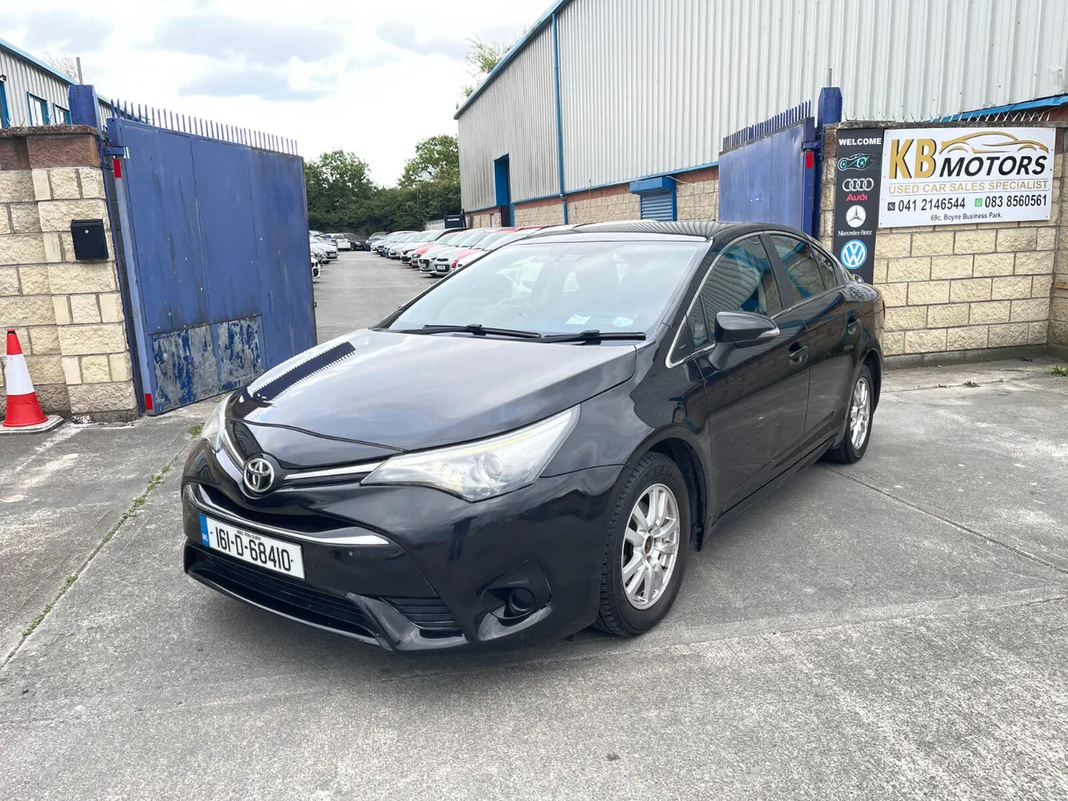2016,Toyota Avensis 1 6 D4D Active 110BHP,NEW NCT - Image 1