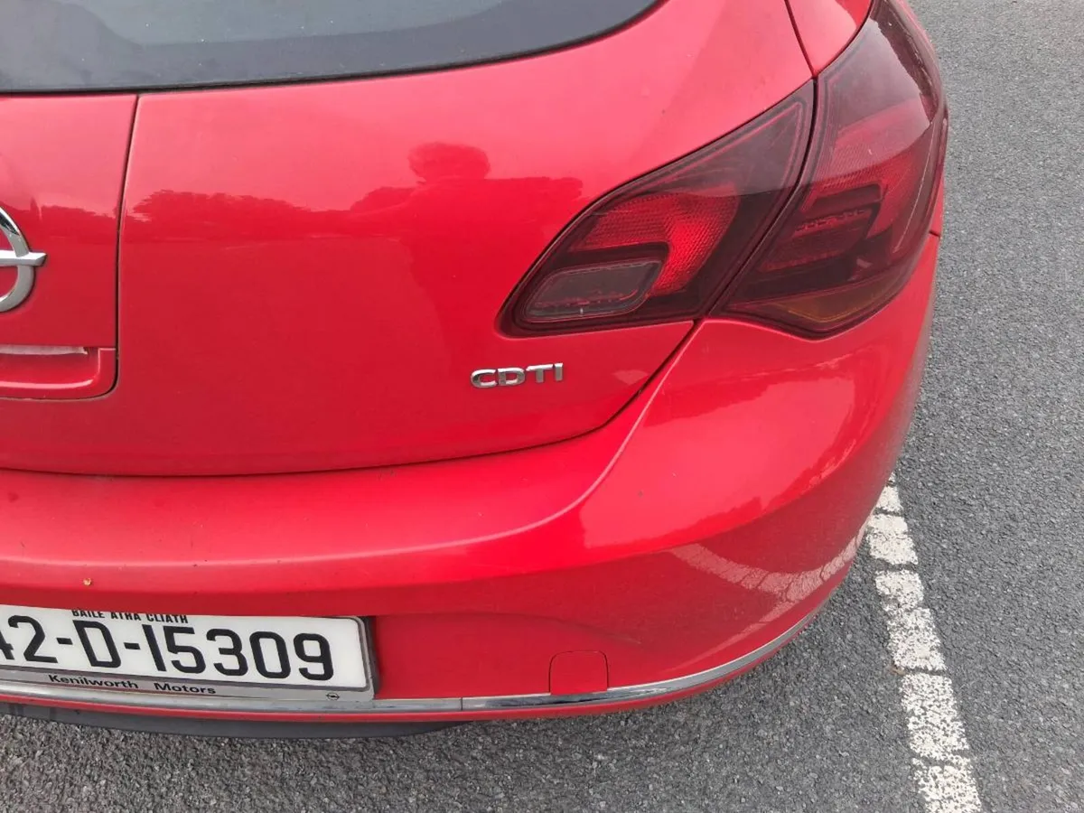 Opel Astra 2014 Diesel 1.7. NCT 1/27. €4,250 - Image 4