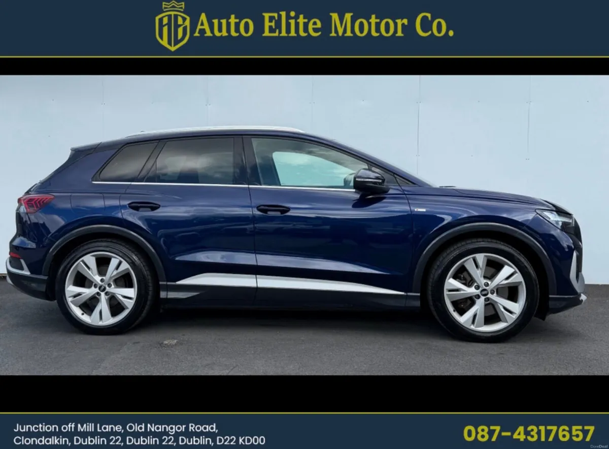Audi Q4 e-tron 2022//S LINE//FINANCE AVAILABLE - Image 4