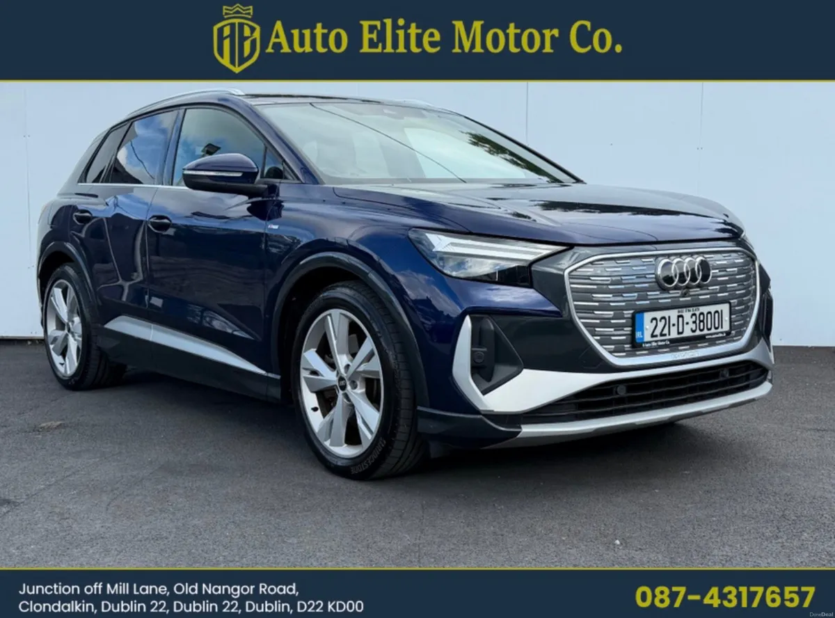 Audi Q4 e-tron 2022//S LINE//FINANCE AVAILABLE - Image 2