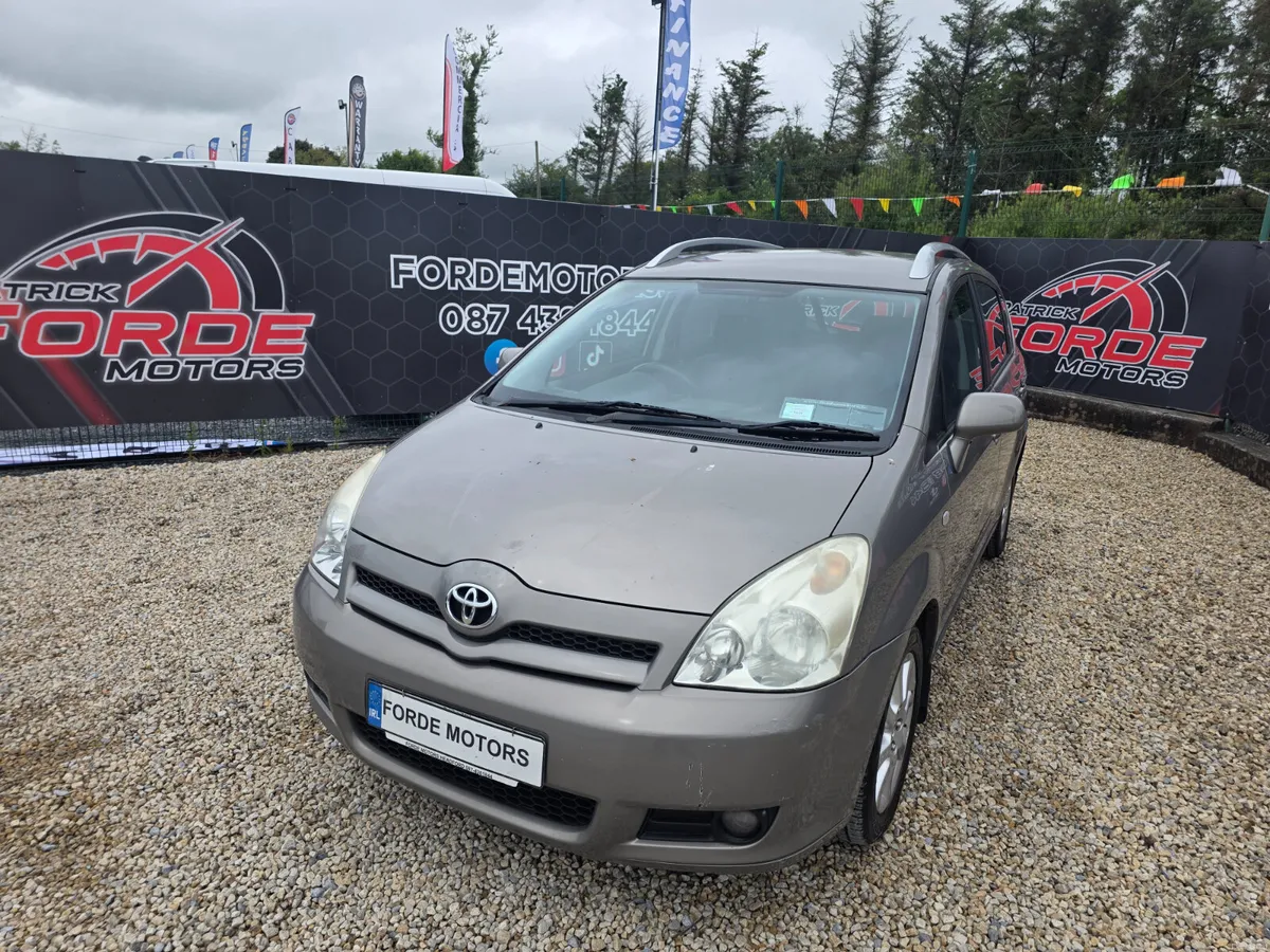 Toyota Corolla Verso 7 seater Low Km2007 - Image 2