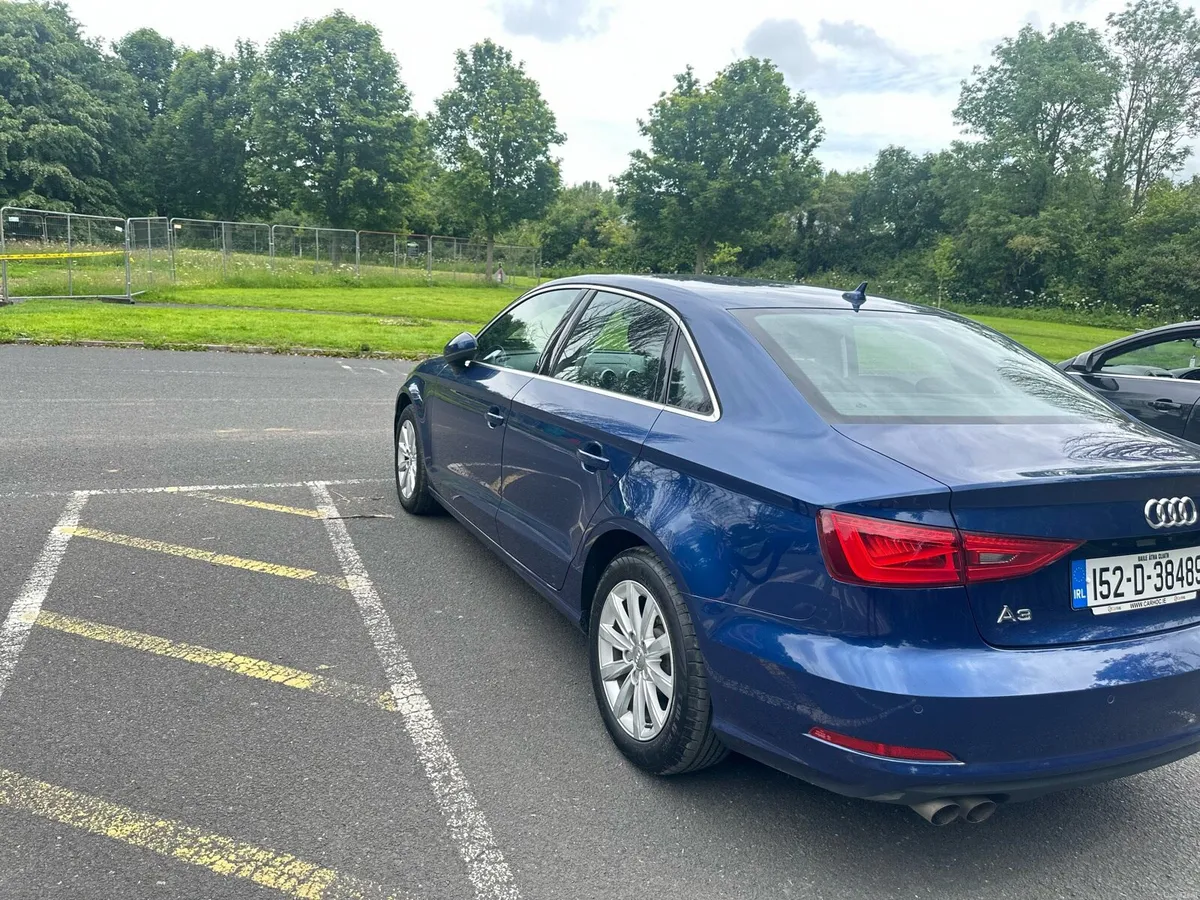 2015 Audi A3 Automatic Pearl Blue fuel efficient - Image 4