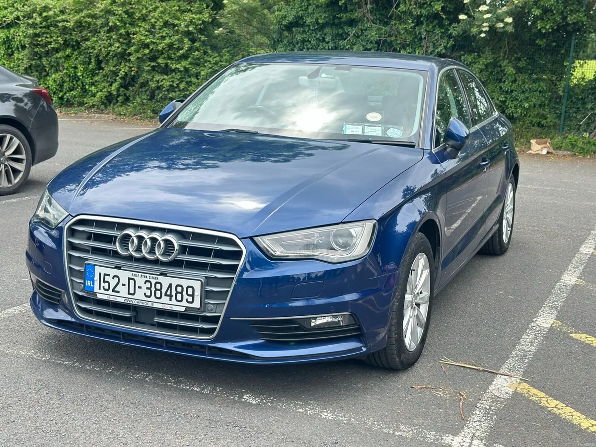 2015 Audi A3 Automatic Pearl Blue fuel efficient - Image 2