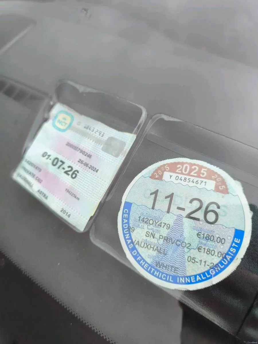 Astra diesel NCT&TAX - Image 4