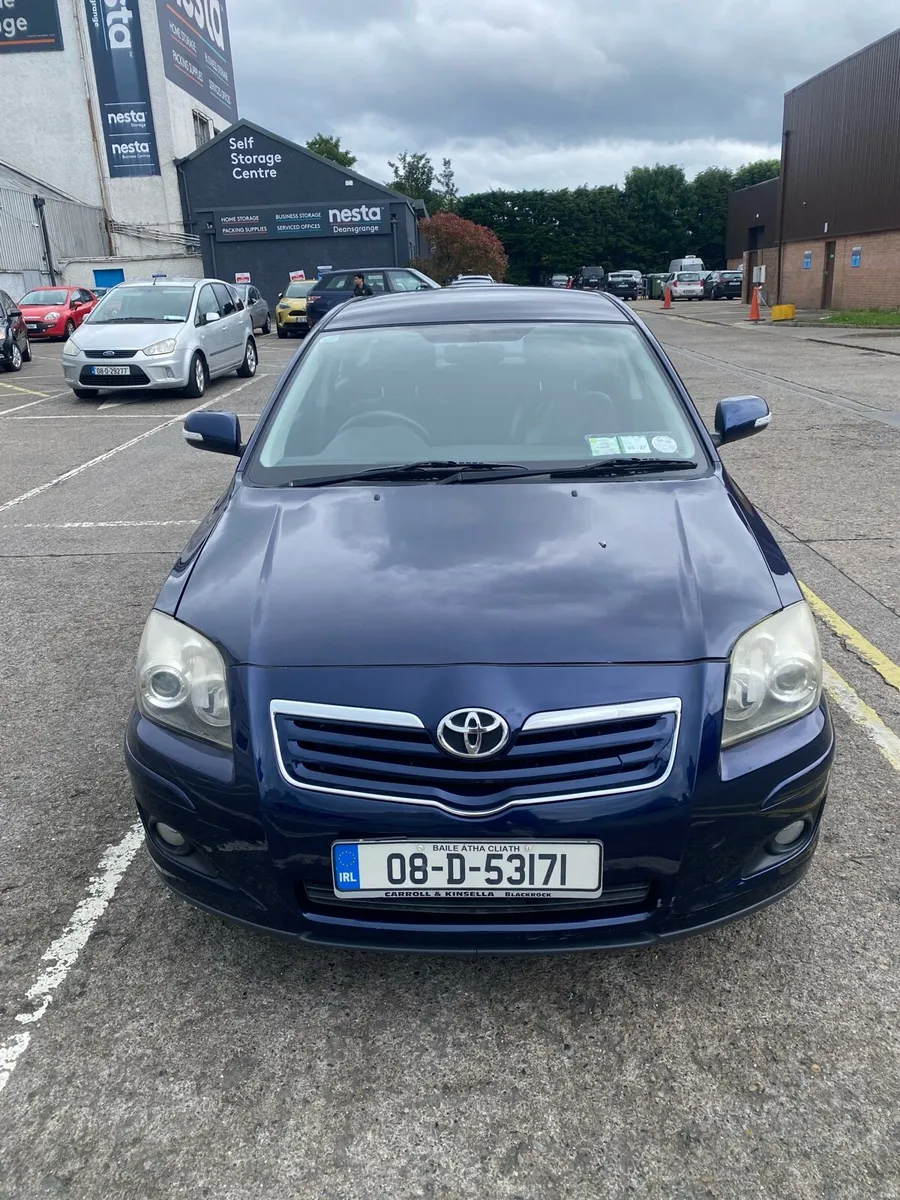 2008 Toyota Avensis Saloon NCT 06/27 - Image 1