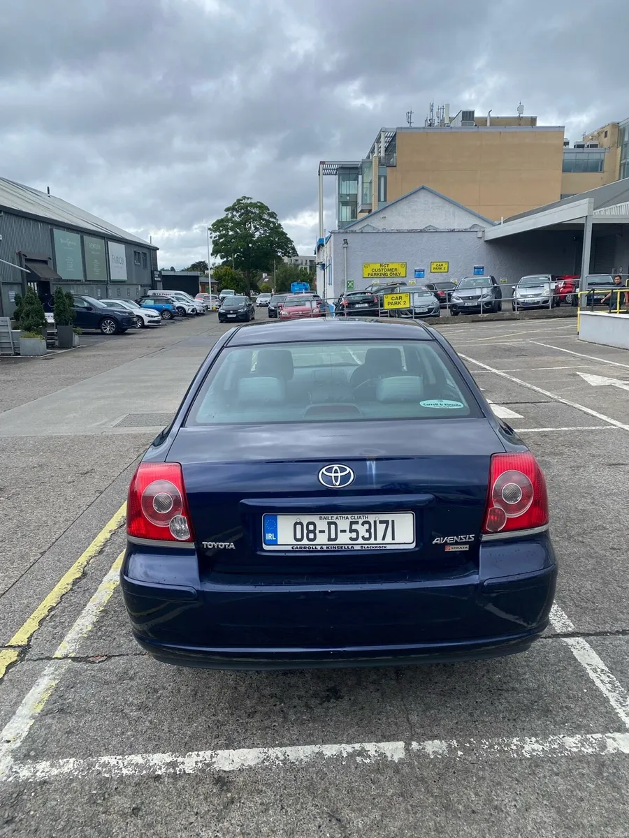2008 Toyota Avensis Saloon NCT 06/27 - Image 4