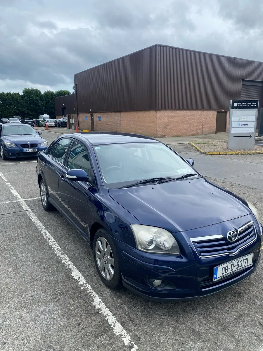 2008 Toyota Avensis Saloon NCT 06/27 - Image 3