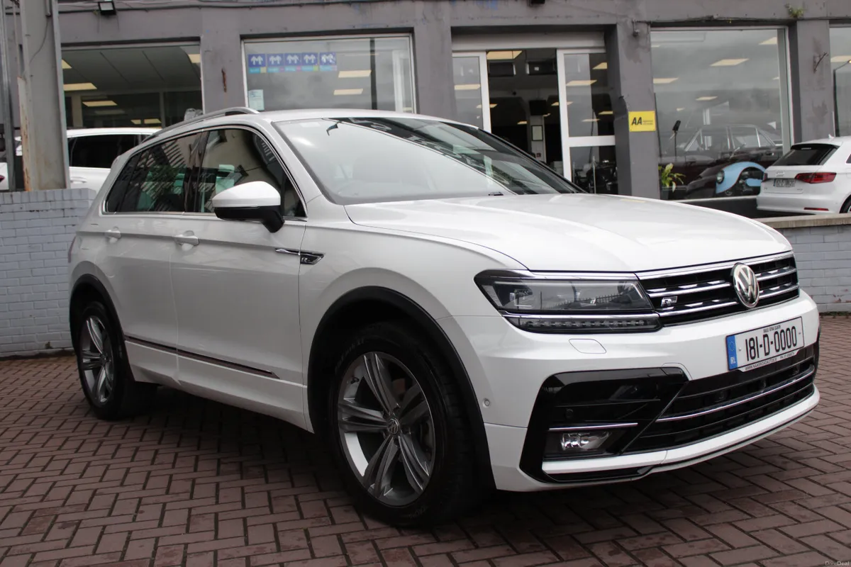 2018 VOLKSWAGEN TIGUAN 2.0TDI R-LINE 5DR AUTOMATIC - Image 2