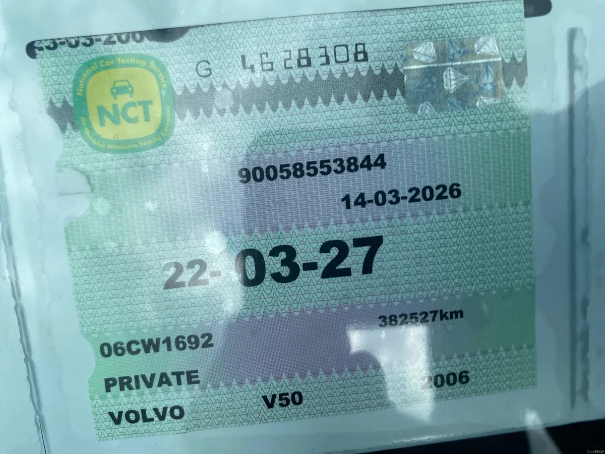 Volvo V50 diesel nct 03/27 call 0833436694 - Image 5