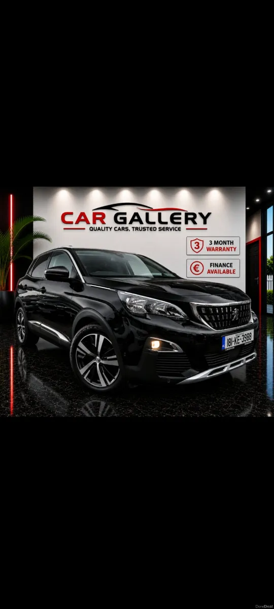 Peugeot 3008 2018 NEW NCT - Image 1