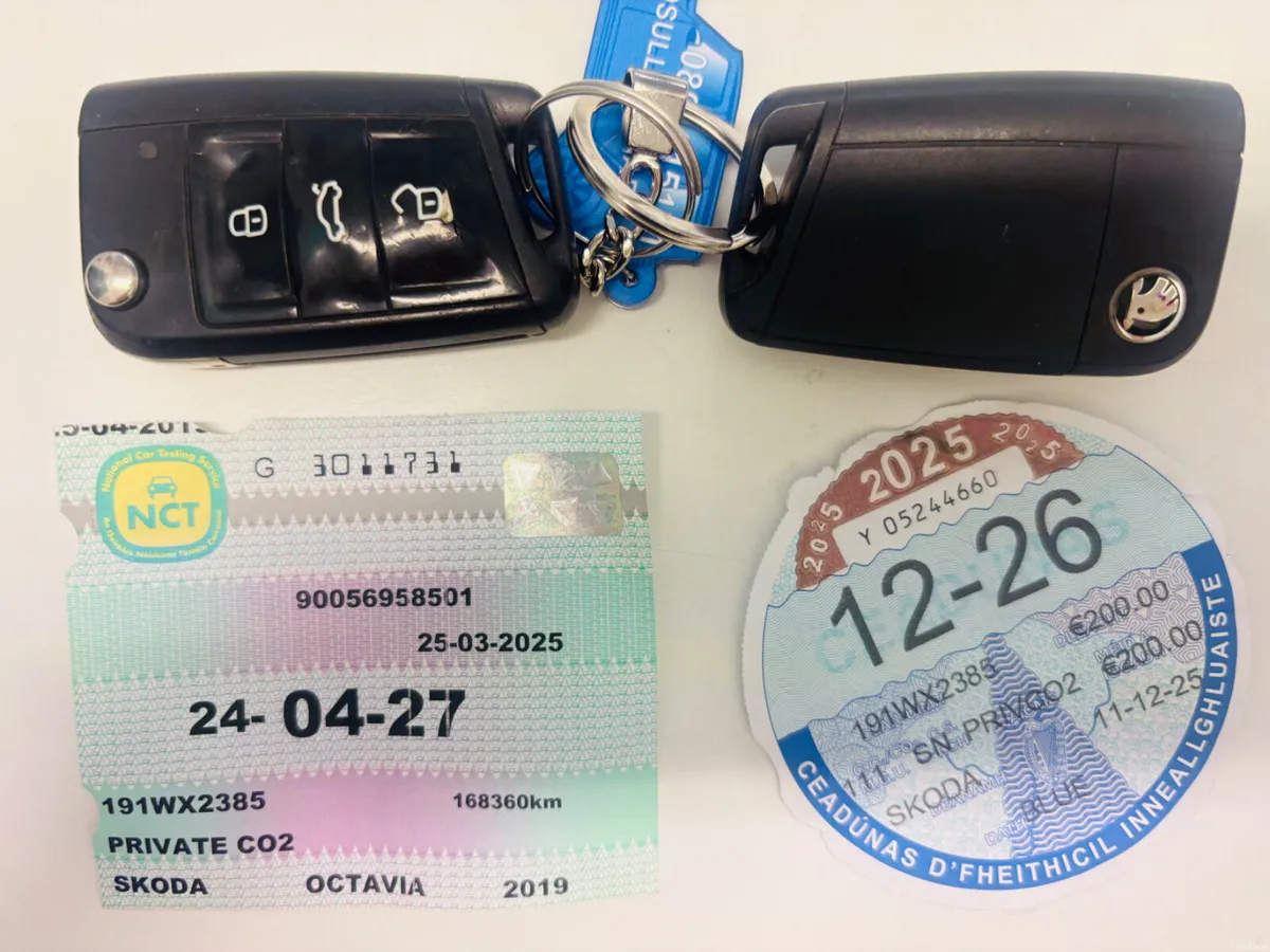 2019 SKODA OCTAVIA COMBI EST 1.6D FSH NCT TAX - Image 2