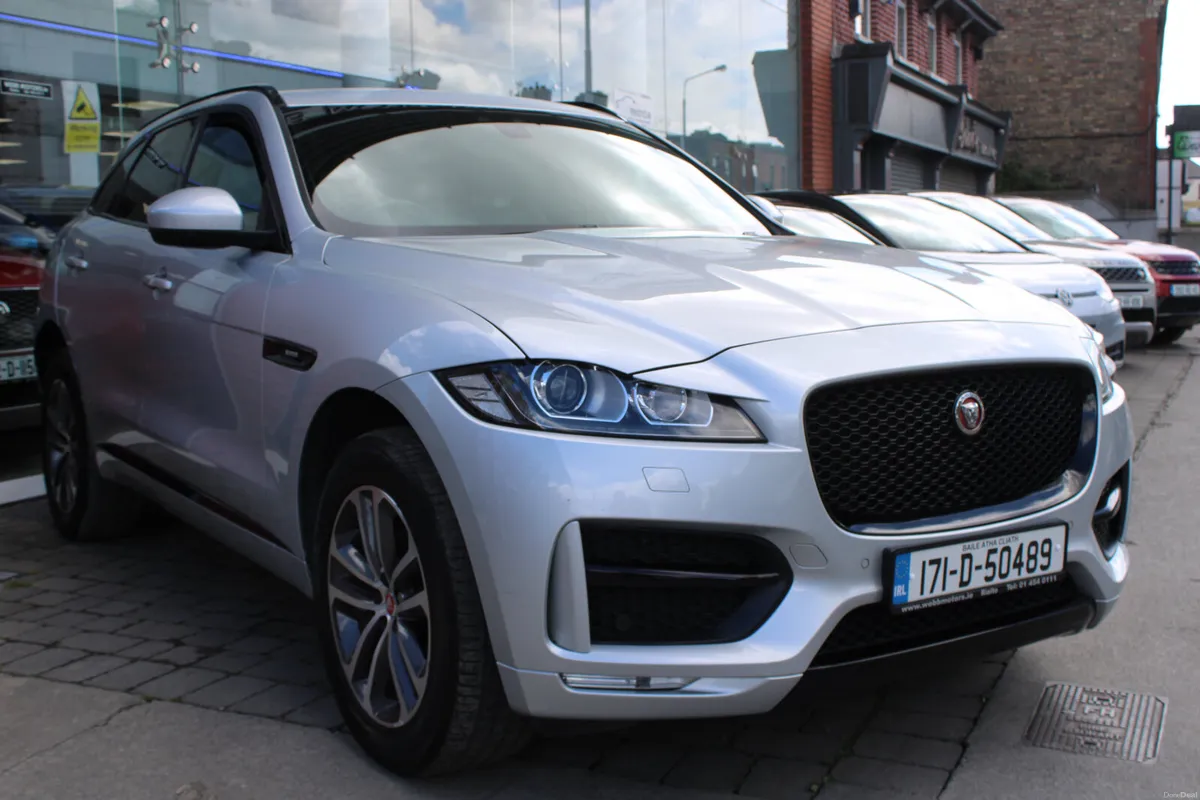 F-PACE 2.0L R-SPORT AUTO 180BHP PANROOF NEW NCT - Image 1