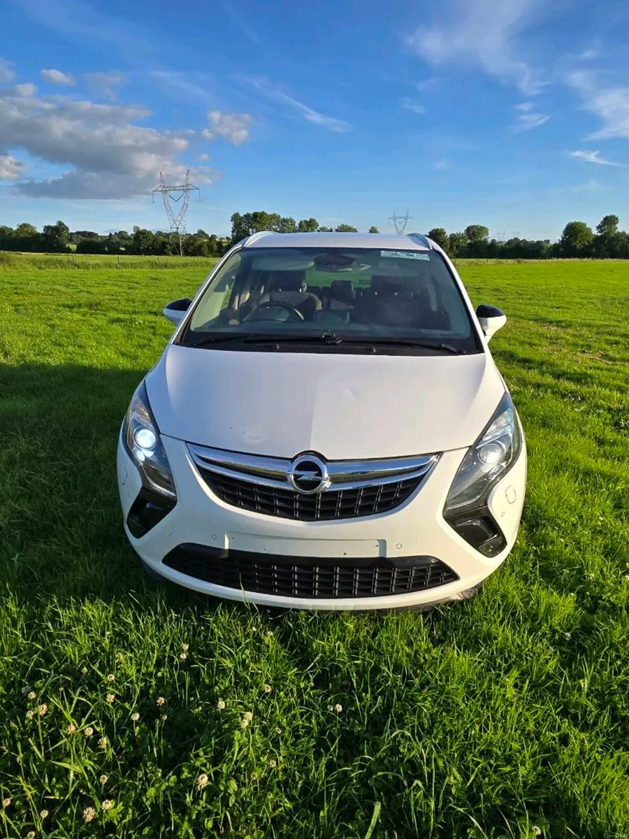 2012 opel zafira tourer 2.0 cdti 7 seater top spec - Image 2
