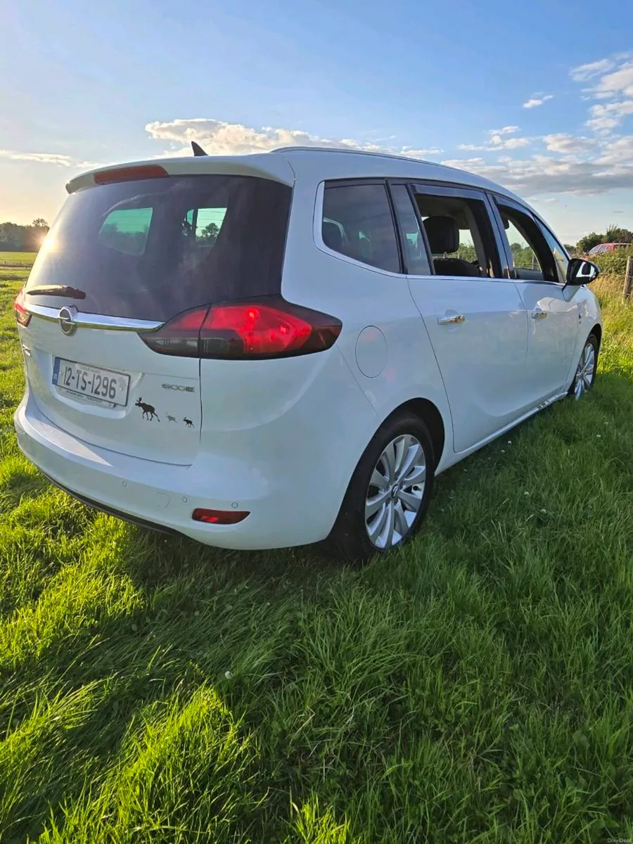 2012 opel zafira tourer 2.0 cdti 7 seater top spec - Image 4
