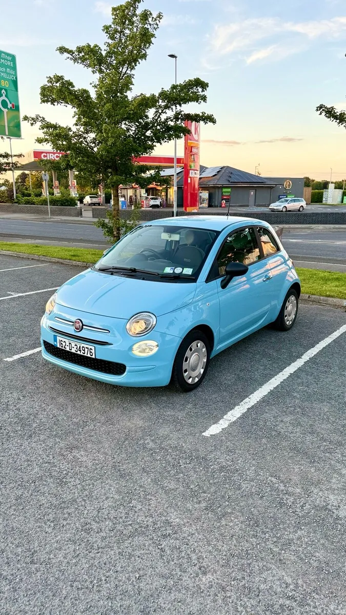 162 Fiat 500 Taxed & NCT - Image 2