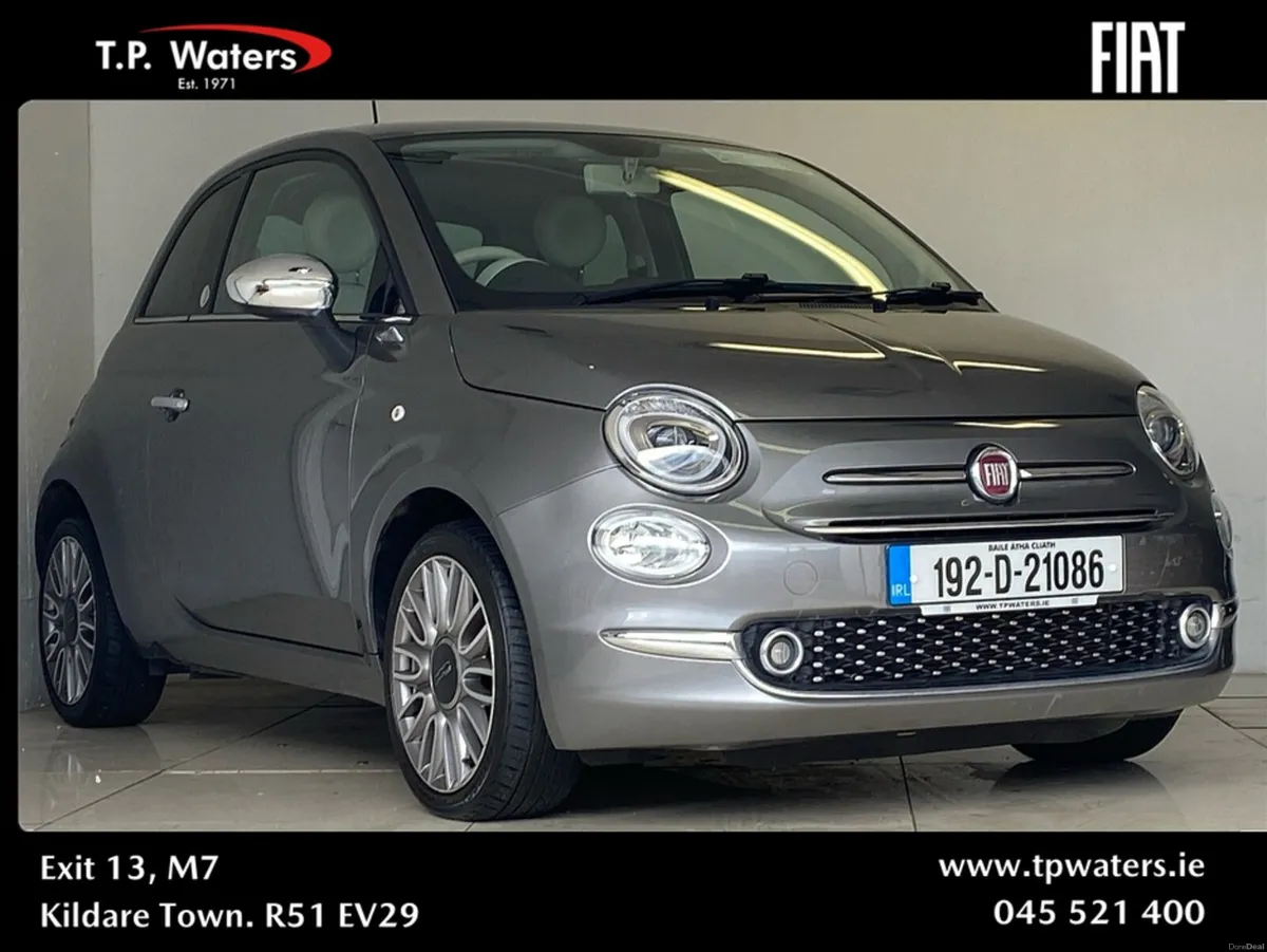 Fiat 500 1.2 MANUAL - PETROL - SAME DAY FINANCE AP - Image 1