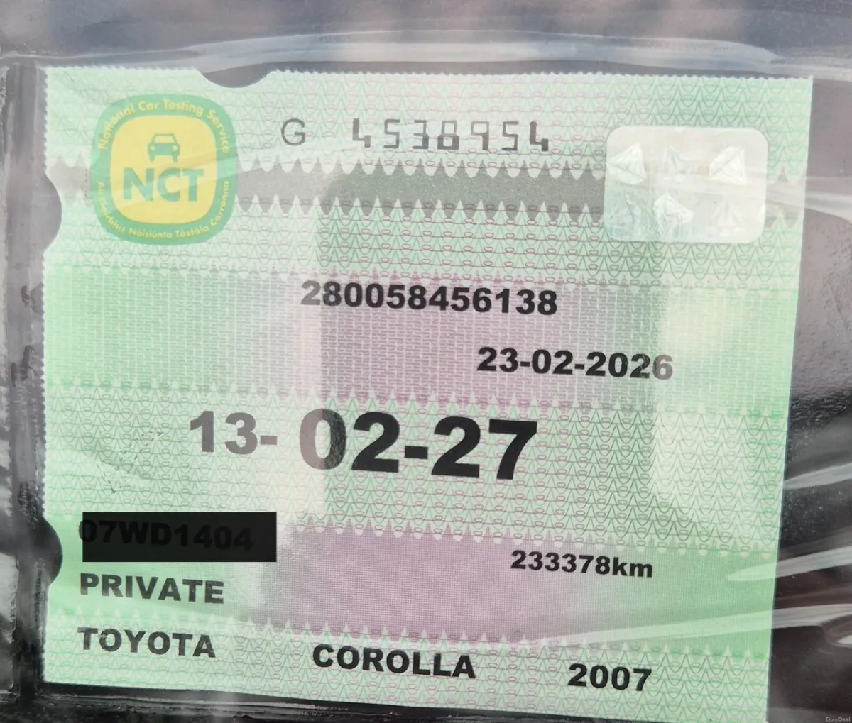 Toyota Corolla 2007 - Image 2