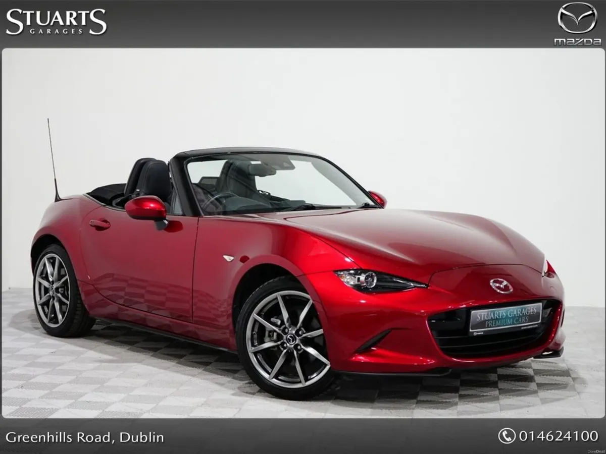 Mazda MX-5 (184PS) Roadster GT IN STOCK FOR IMMEDI - Image 1
