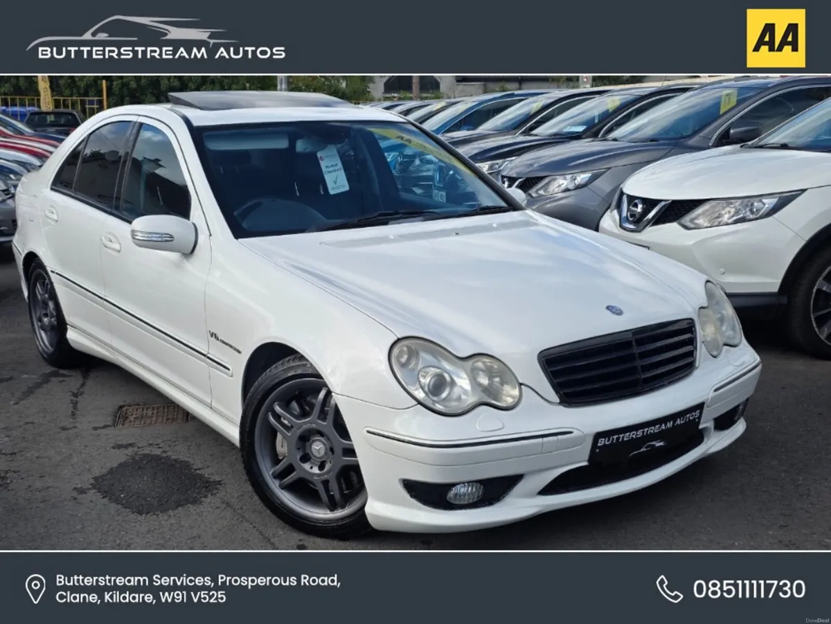 Mercedes-Benz C-Class C32 AMG AUTO FSH RARE CAR - Image 1