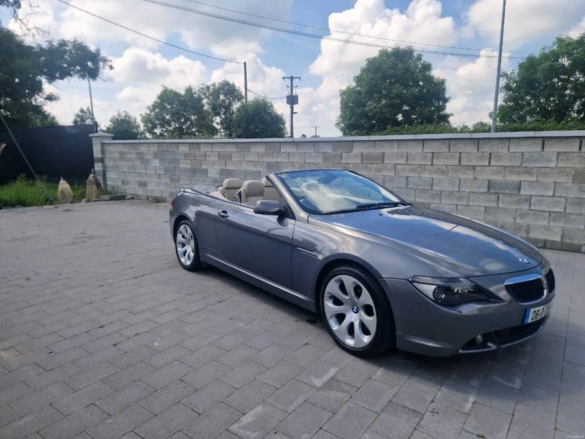 Bmw 630ci convertible - Image 1