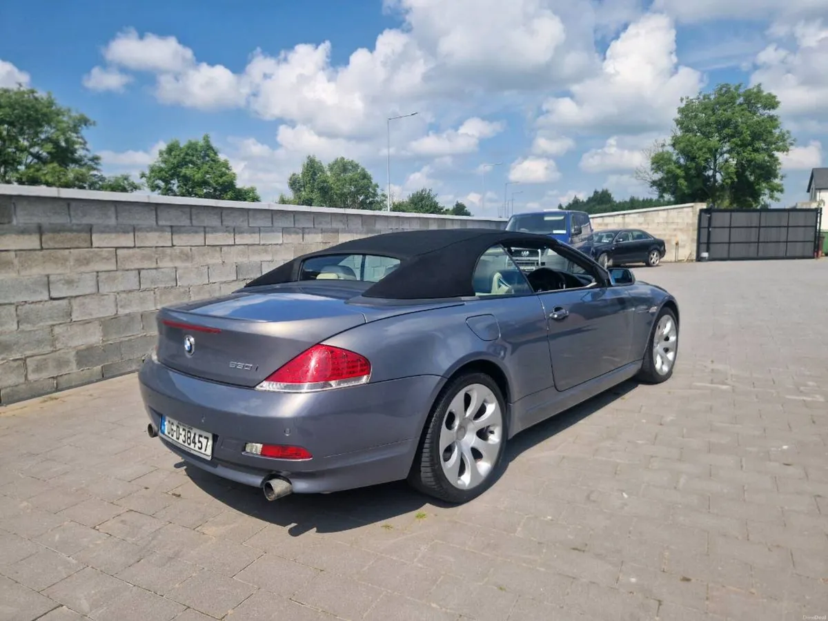 Bmw 630ci convertible new nct 7/27 passed today - Image 5