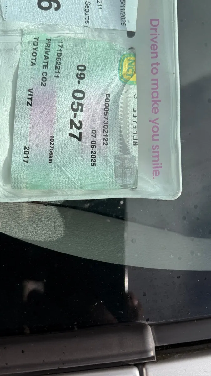 Toyota Vitz 2017 - Image 1