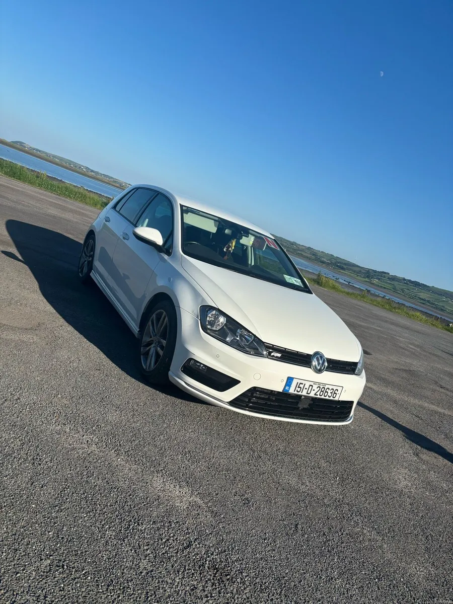 White Volkswagen Golf Edition R - Image 1