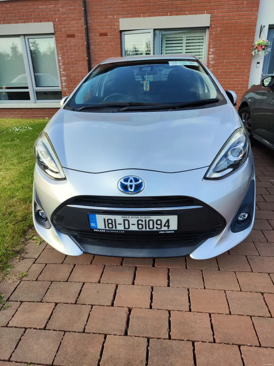 Toyota Aqua 2018 Hybrid Auto | NCT 9/27| Tax 12/26 - Image 2