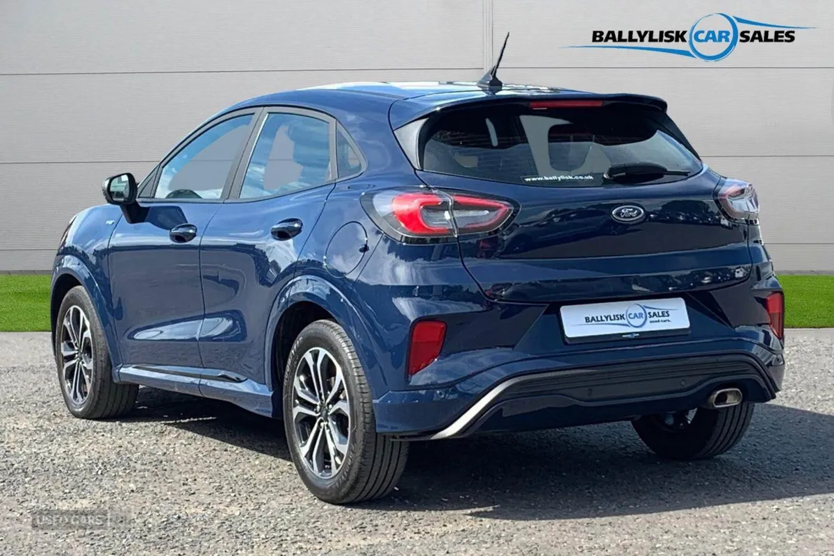Ford Puma 1.0T 125PS ST-Line in Blazer Blue with 2 - Image 2