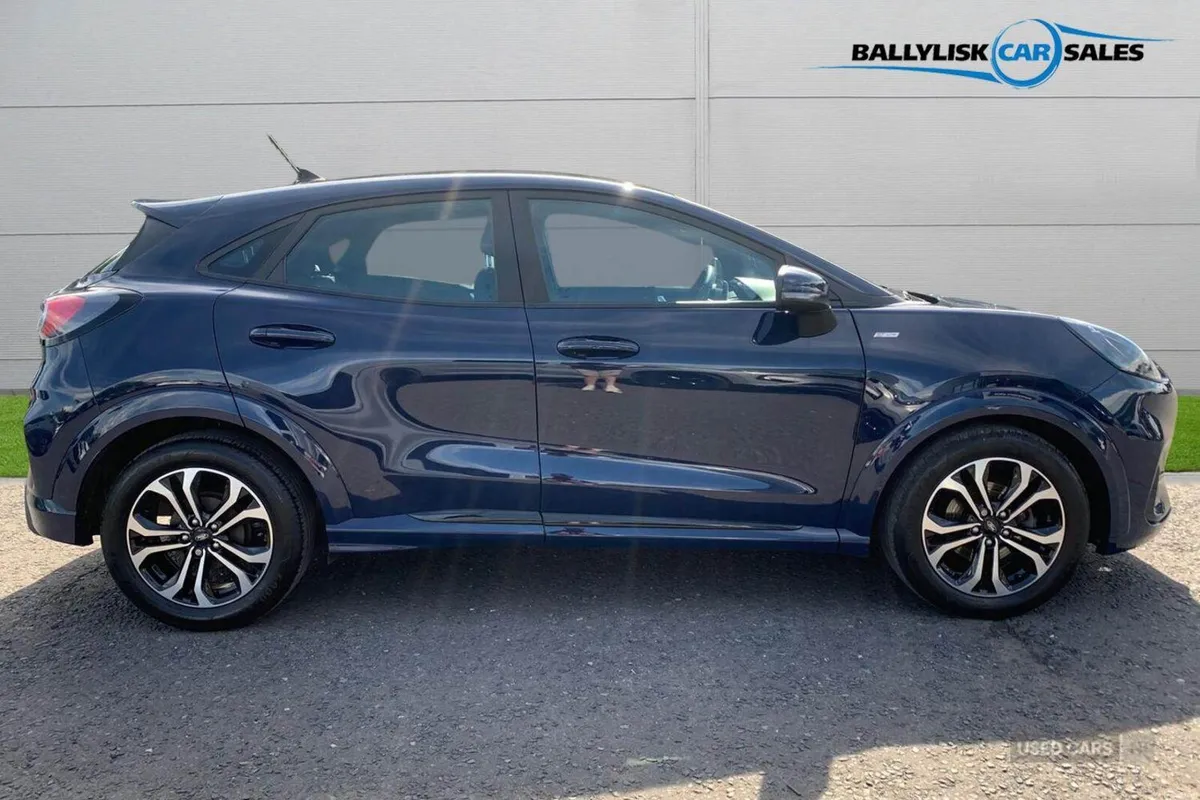 Ford Puma 1.0T 125PS ST-Line in Blazer Blue with 2 - Image 3