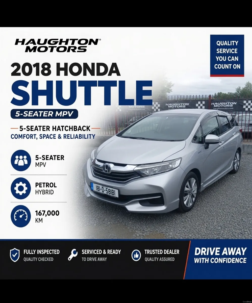 AUTO Honda Shuttle 2018 NCT 01.28 - Image 1