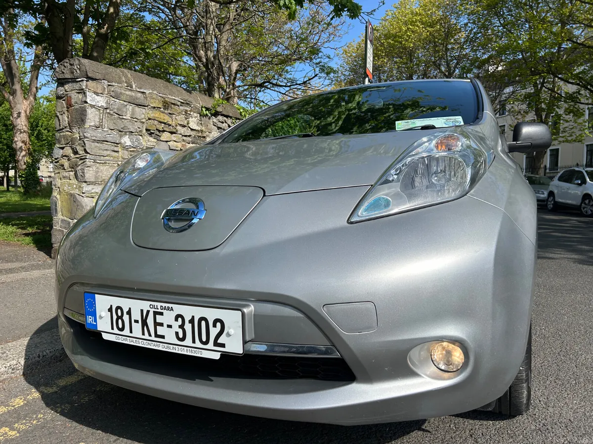 2018 NISSAN LEAF SERVICE HISTORY NCT MARCH 2028 - Image 1