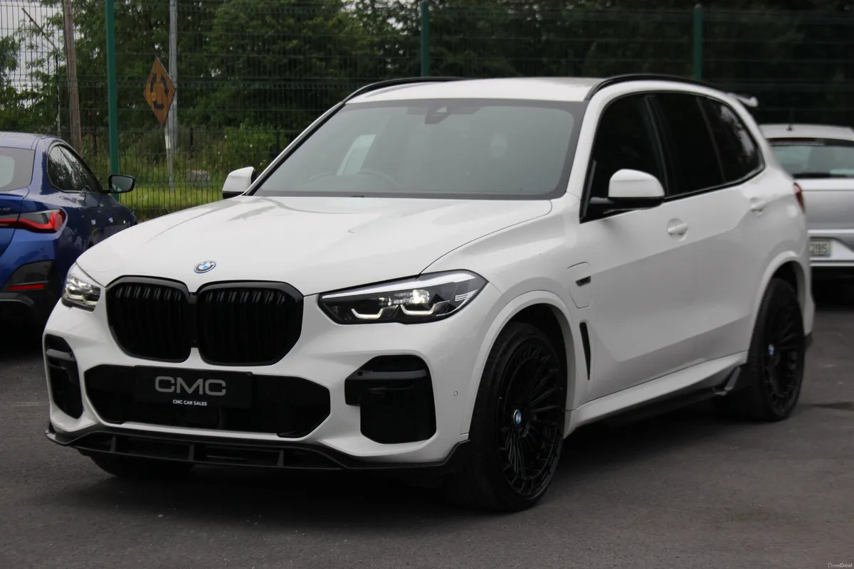 BMW X5 2022 45e MSPORT ALPINE WHITE - Image 3