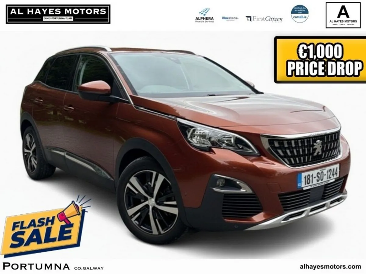 Peugeot 3008 ALLURE 1.5 BlueHDi 130bhp *FLASH SALE - Image 1