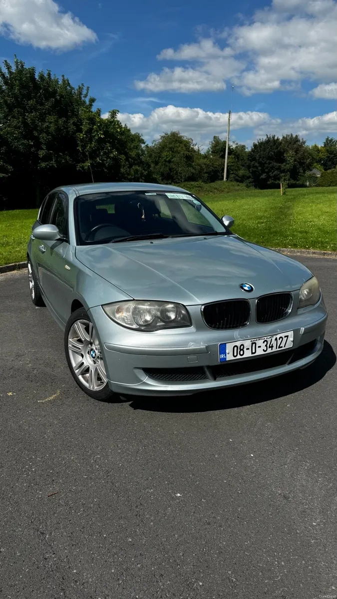 BMW 1 series. 2008 5 door tax and NCT to 03/2027 - Image 1