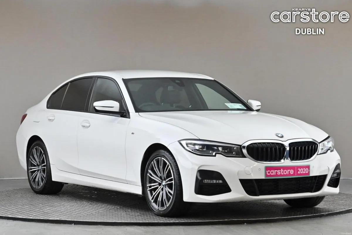 BMW 3-Series 330E M SPORT G20 **BLACK LEATHER** - Image 1