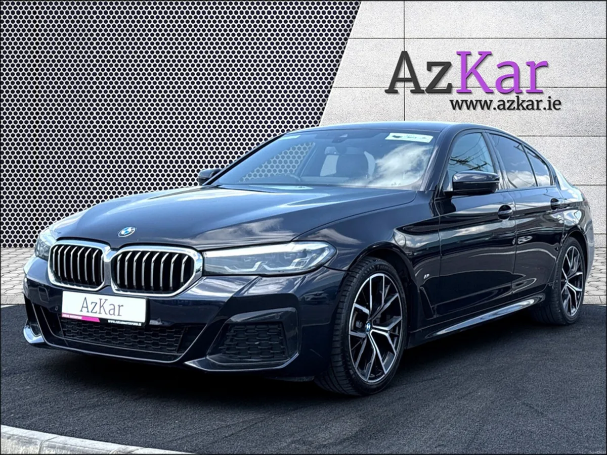 BMW 5-Series 2021 M-SPORT 2.0 DIESEL HYBRID 190BHP - Image 4