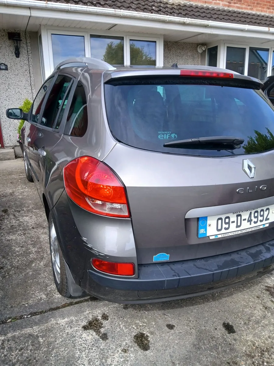 Renault Clio 2009 Nct jan 27 - Image 4