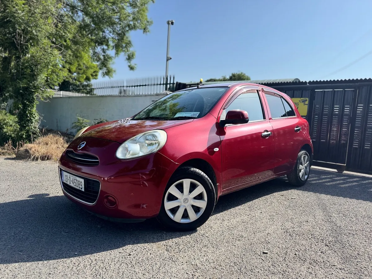 2013 NISSAN MARCH /MICRA. LOW MILEAGE. NEW NCT - Image 1